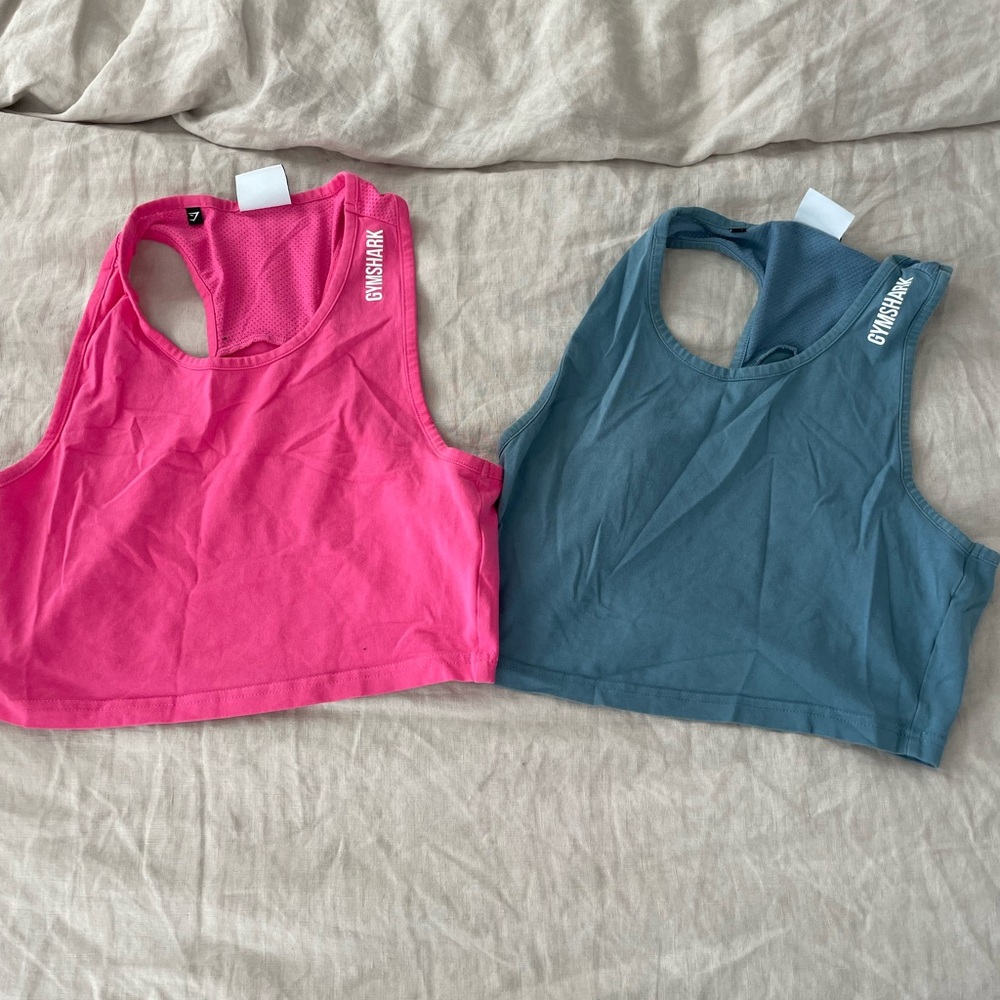 Gym shark tops